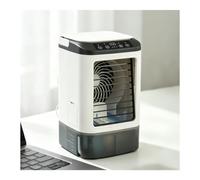 Con Caja De Hielo Aire Acondicionado Portátil Sin Tubo con Depósito de 900 ml, 3 Velocidades Y LED De 7 Colores Aire Acondicionado Camper