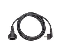 Con conexión a tierra del cable de extensión negro, 2,0 m