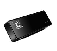 Concept - Calefactor de pared, 2000 W, negro qh4001