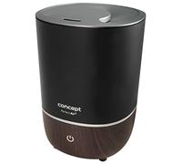 Concept Hausgeräte ZV1210 Perfect Air Humidificador Aromaterapia Difusor 4 litros 3 niveles de intensidad de vapor, adecuado para habitaciones de hasta 30 m2 (negro)