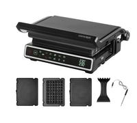 Concept - Parrilla de contacto 3en1, 2000 W, sonda de temperatura ge3550