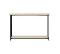 CONCEPTO FÁBRICA | Consola DOORA Paneles de Partículas Marrón | Almacenamiento Diseño y Funcional | Gran Capacidad | 106 cm | 4 Piezas | Interior Elegante y Organizado | Organización Interior