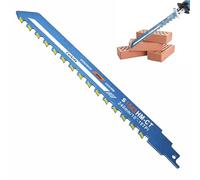 Concrete Reciprocating Saw Blade 240mm, Concrete Saw Blade for Para Ladrillo, Hormigón Celular, Ladrillo y Piedra, Dientes de Tungsteno Resistentes al Calor para Demolición, Renovación y Trabajos