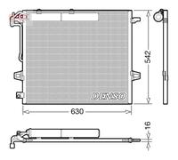 Condensador, aire acondicionado DENSO DCN17057