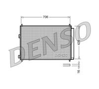 Condensador, aire acondicionado DENSO DCN50030