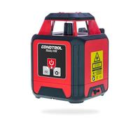 CONDTROL - Láser Rotativo ROTO HR Rojo - Alcance de Nivel con Célula 500m - Punto de Plomada Láser Rojo - Bluetooth - Garantía 2+1 Años - Se entrega con Accesorios