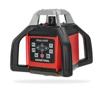 CONDTROL - Láser Rotativo ROTO HVR Rojo - Alcance de Nivel con Célula 600 m - Haz Rojo y Puntos de Plomada - Garantía de 2+1 Años - Se entrega con Accesorios