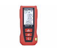 CONDTROL - Telémetro SMART40 - Alcance de 0,05 a 40 metros - Medición precisa - Láser rojo - Protección IP54 - Pantalla LCD - Garantía de 2 años - Se entrega con accesorios