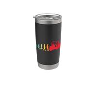 Conductor de carretilla elevadora Evolution Operador de carretilla elevadora retro Vaso térmico de acero inoxidable de doble pared