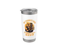 Conductor de carretilla elevadora funny Carretilla elevadora Vaso térmico de acero inoxidable de doble pared