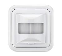 conecto Detector de Movimiento de Pared por Infrarrojos, ángulo de detección de 160°, Montaje Empotrado en Pared, IP20, Blanco