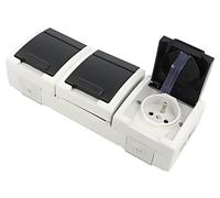 Conector 5043-10: para fuente de alimentación de CA 2P + PE 250VAC ELECTRO-PLAST