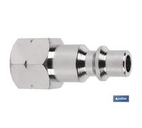 Conector aire rosca hembra 1/4