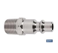 Conector aire rosca macho 1/2
