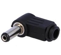Conector alimentacion dc 2,1x5,5x14mm hembra acodado