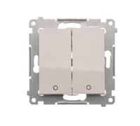 Conector bipolar doble (módulo) 16AX Simon 54 DW22A.01/11