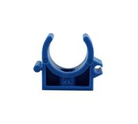 Conector de abrazadera de tubo de PVC, accesorios de tubo de plástico tipo U, correa de conectores de manguera de agua, accesorios de jardín, 16, 20 y 25mm, 5/20/50 Uds.