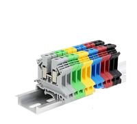 Conector de abrazadera para cableado, montaje en riel, UK1.5N, 2.5B, 3N, 5N, 6N, 10N, 16N, 25N, 35N, 50N (6)