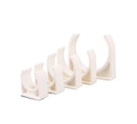 Conector De Abrazadera Tubo PVC, Adaptador Riego Peces For Acuario, Accesorios Fijos, 16/20/25/32/40/50mm(20pcs,20mm)