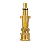 Conector de acoplamiento rápido M&M Smartek, adaptador de bayoneta de 1/4 de pulgada para lanza de espuma, limpiador de coches con boquilla de espuma de alta presión (para Nilfisk KEW #3)