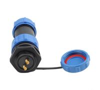 Conector de aviación industrial SP21 IP68 para señal confiable y transferencia de potencia en vehículos autónomos, sumergibles y electrificación ferroviaria (2 pines)