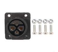 Conector de batería IP67 de 8 pines para almacenamiento de energía 500 V 50 A con baja resistencia de contacto y rendimiento eléctrico estable (zócalo)