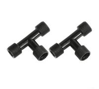 Conector de boquilla de 3 puntos de interfaz tipo T, boquilla de extensión para pulverizador, accesorios de máquina de pulverización
