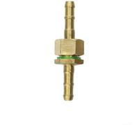Conector de boquilla de pulverización de alta presión de cobre hexagonal M14 x 1. para jeringa agrícola, pieza de repuesto, rosca interior, adaptador para pulverizador, manguera de jardín (6,5 mm)