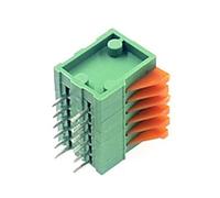 Conector de cable con pin 5/10 Uds paso de 2,54mm KF141V KF141R resorte de empuje bloque de terminales sin tornillos pie recto/doblado 2/3/4/5/6/7/8/9/10P conector PCB(KF141V,10PCS,2P)