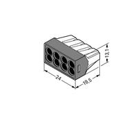 Conector De Cable Wago 773 - 773-108 [50 Piezas]