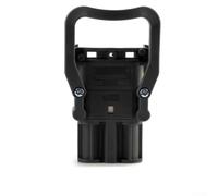 Conector de carretilla elevadora 320A 150V cobre revestido de plata IP23 UL94V-0 para vehículos eléctricos UPS Negro (Macho/Hembra)(Female)
