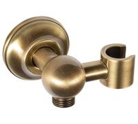 Conector de ducha Sapho ANTEA con soporte para ducha, color bronce
