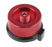 Conector de estufa de camping adaptador de recarga de gas para recipiente de butano para atornillar cartucho de gas