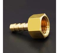 Conector de manguera de 6 mm, 8 mm, 10 mm, 12 mm y 14 mm con rosca hembra métrica M12, M14, M16, M18, M20 y M22. Adaptador de conexión de tubería de l