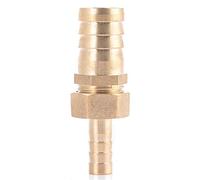 Conector de manguera de conexión, conector de enchufe reductor reductor de cola de conector de manguera de latón de 10 mm-16/19/25 mm(10-19mm)