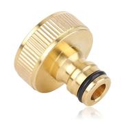 Conector de manguera de jardín, 3,5 cm de diámetro, rosca hembra G1, adaptador de manguera de conexión rápida, accesorios de conexión de tubería de agua para el hogar y jardín