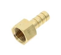 Conector de manguera de latón, conector de cobre de hilo femenino BSP con cola de púa de 4mm-19mm