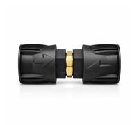 Conector de manguera de lavado de alta presión, M22 hembra de 14 mm, adaptador de conexión rápida aplicable a pistola de agua o manguera Kärcher K Series (K2-K7) (negro)