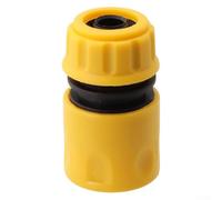 Conector de manguera de parada de agua para manguera de jardín de 12 mm con mecanismo de liberación rápida y extremo hembra diseñado para uso estándar de fontanería
