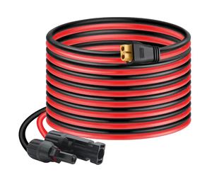 Conector de panel solar de 6m/20 pies, 3m/10 pies, 12AWG a Cable XT60 para generadores solares ALLPOWERS Ecoflow River Delta Anker Bluetti 3m 10FT