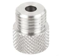 Conector de perforación 3-10 mm para ayuda de tacos M14, cable de perforación precisa para evitar desviaciones en la perforación de madera, guía de perforación para Pocket Hole Jig, plata, 1 unidad (5