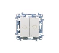 Conector de persiana Simon 10 10A IP20 blanco CZW1.01/11