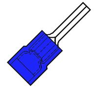 Conector De Pin Aislado P10 SuperPidg 1.5-2.5mm Nylon - 156657 [100 Piezas]