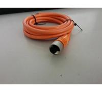 Conector de sensor a presión hembra de 5 m M12* 1, 4 cables, 4 pines, NPN/PNP, NO+NC, cable de 5 m