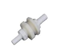 Conector de tanque de agua de unión de mamparo, accesorios for peces, adaptador de tubería de riego de jardín, 8/10/12/16mm, 1 ud.(8mm-8mm)