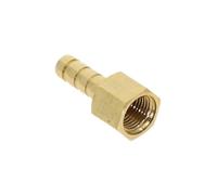 Conector de tuberías de latón de 4mm-12mm, espiga for manguera, cola M10 -M20, conector de hilo femenino métrico, junta de conector de tubo de cobre, adaptador de junta de Gas