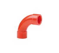 Conector De Tubo A 90 Grados 25mm - PIP-005 [10 Piezas]