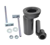Conector de tubo de inodoro para colgar en la pared, 3 cm, adaptador de conexión de salida de tubería de aguas residuales, piezas de conexión para colgar en la pared