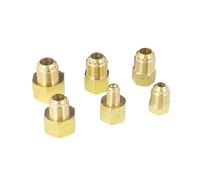 Conector de tubo latón for aire acondicionado, reductor hembra a macho, estándar, 45 grados, 1/4, 3/8, 1/2, 3/4 pulgadas(3l4 To 5l8 Inch)