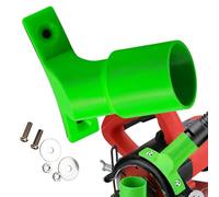 Conector de vacío para sierra ingletadora - Accesorio extensor de doble puerto, conector de vacío de sierra segura | Despliegue conveniente y rápido para carpintería circular lijadora lijadora
